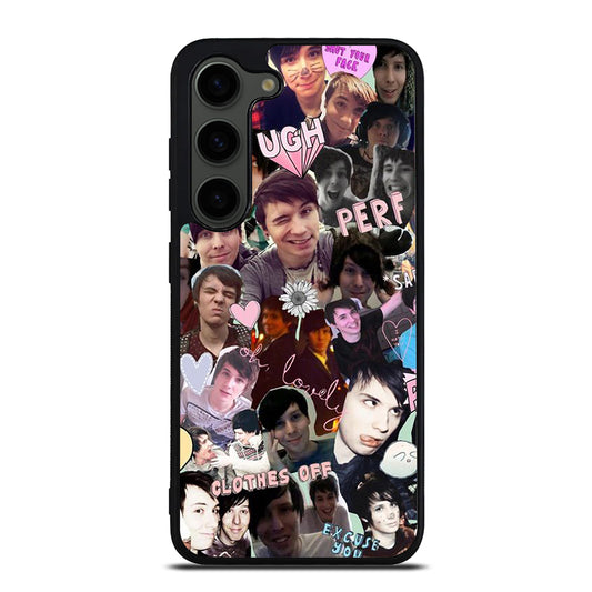 COLLAGE DAN AND PHIL Samsung Galaxy S23 Plus Case Cover