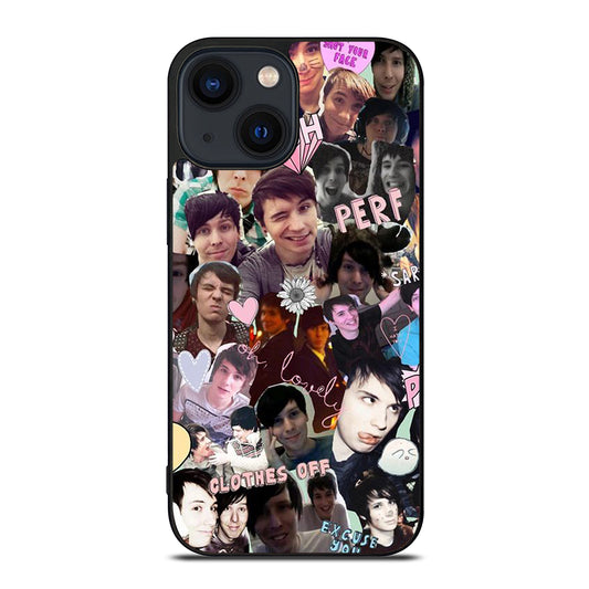 COLLAGE DAN AND PHIL iPhone 14 Plus Case Cover