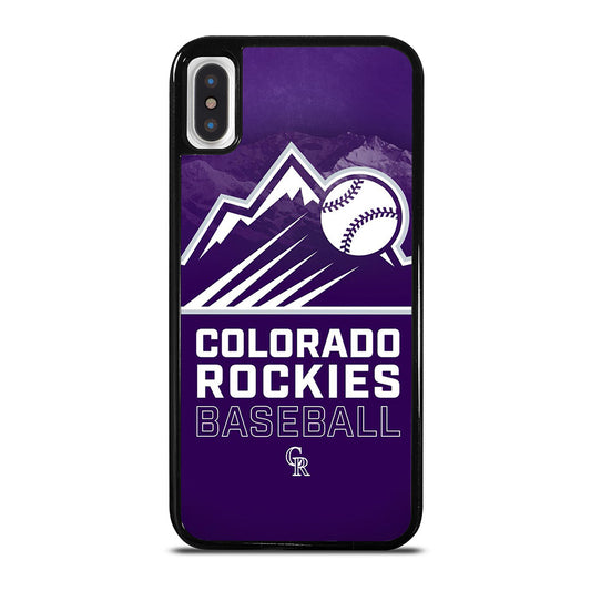 COLORADO ROCKIES BASEBALL 1 iPhone X / XS Case Cover