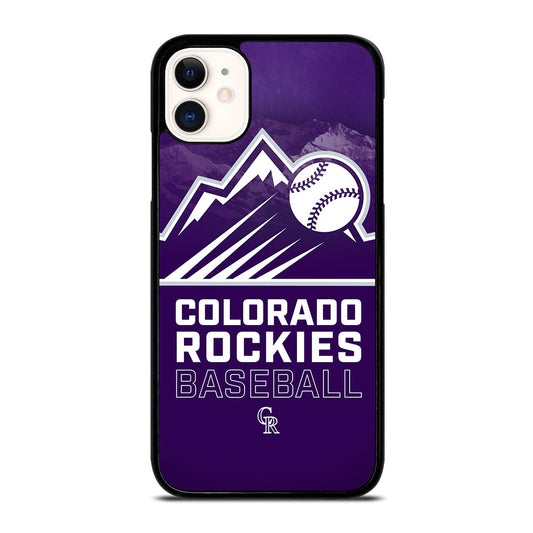 COLORADO ROCKIES BASEBALL 1 iPhone 11 Case Cover