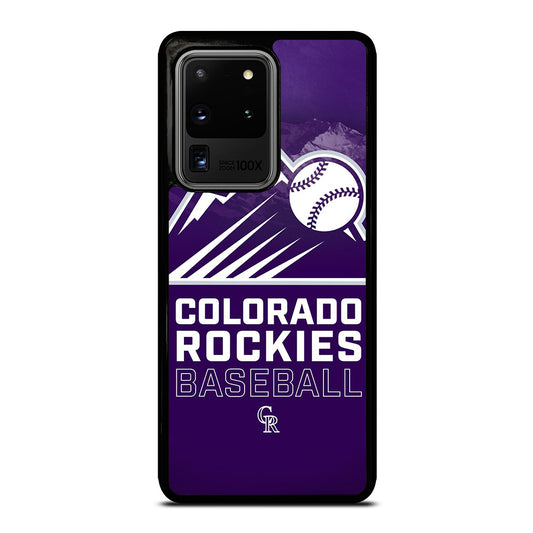 COLORADO ROCKIES BASEBALL 1 Samsung Galaxy S20 Ultra Case Cover