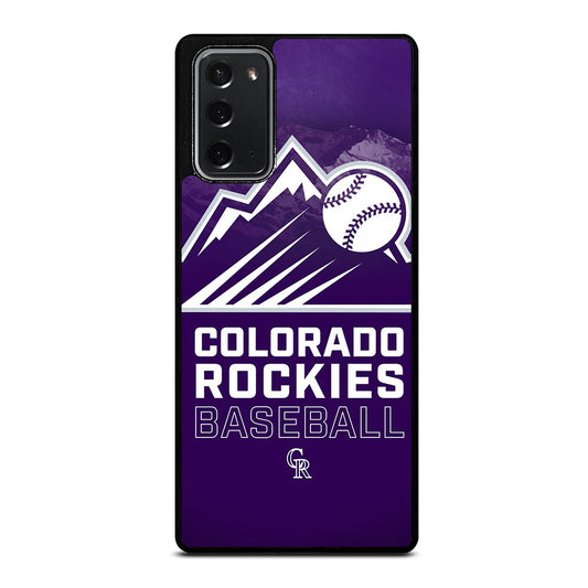 COLORADO ROCKIES BASEBALL 1 Samsung Galaxy Note 20 Case Cover