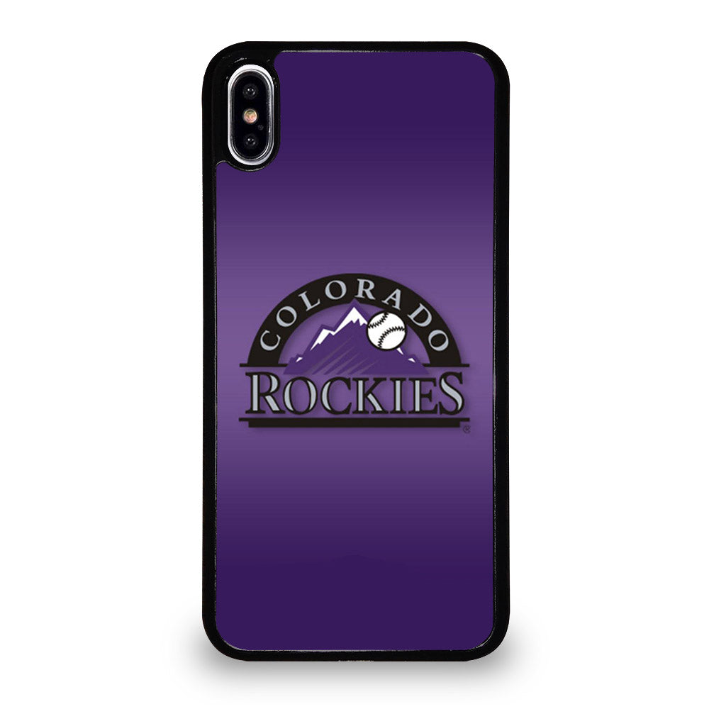 COLORADO ROCKIES BASEBALL 2 iPhone XS Max Case Cover