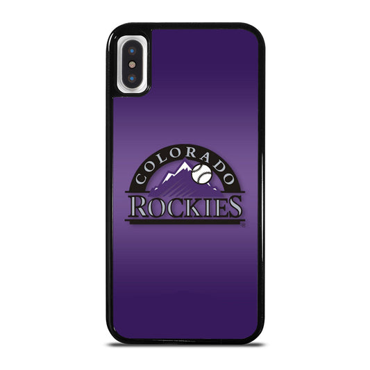 COLORADO ROCKIES BASEBALL 2 iPhone X / XS Case Cover