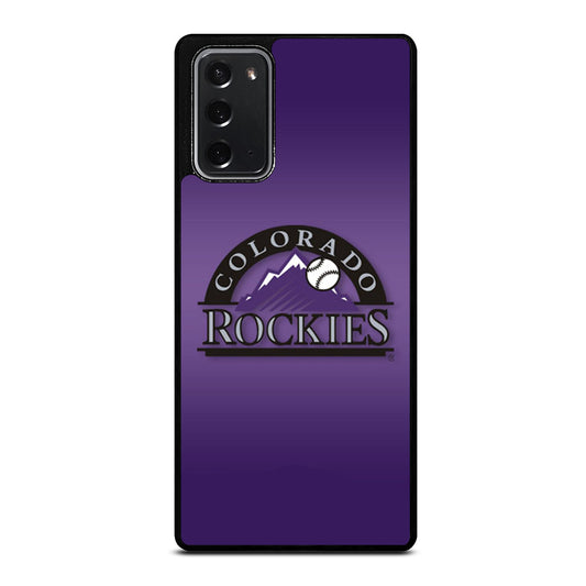 COLORADO ROCKIES BASEBALL 2 Samsung Galaxy Note 20 Case Cover