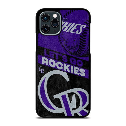 COLORADO ROCKIES BASEBALL 3 iPhone 11 Pro Case Cover