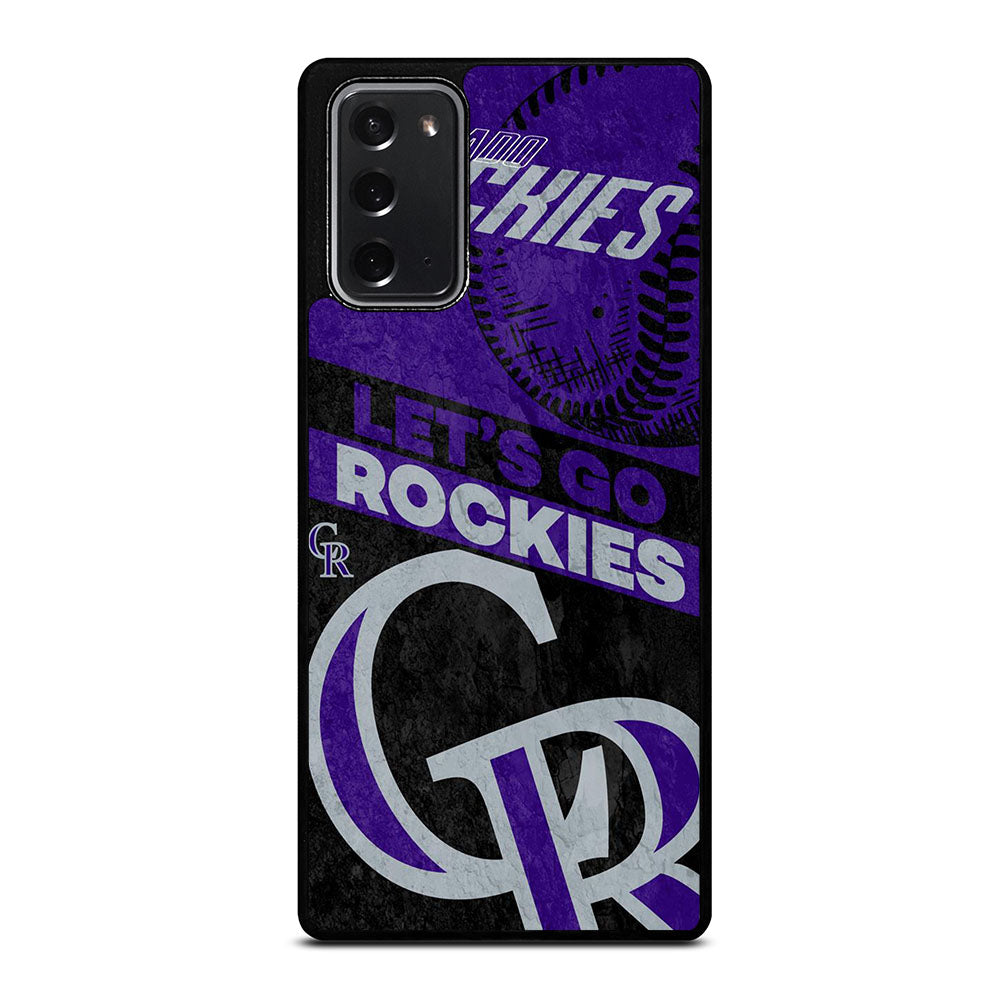 COLORADO ROCKIES BASEBALL 3 Samsung Galaxy Note 20 Case Cover