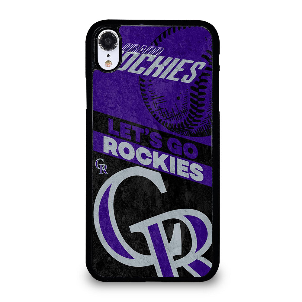 COLORADO ROCKIES BASEBALL 3 iPhone XR Case Cover