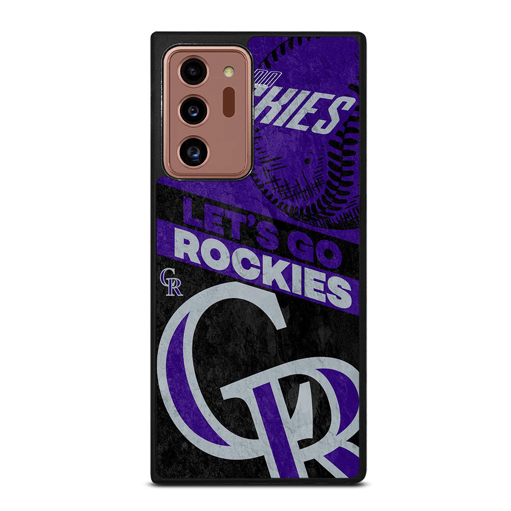 COLORADO ROCKIES BASEBALL 3 Samsung Galaxy Note 20 Ultra Case Cover