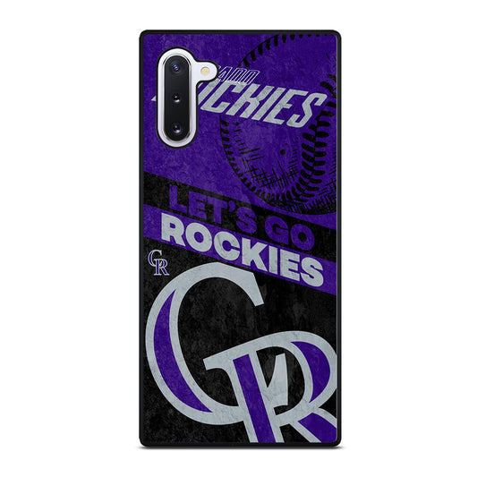 COLORADO ROCKIES BASEBALL 3 Samsung Galaxy Note 10 Case Cover
