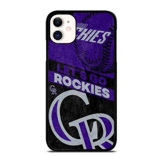 COLORADO ROCKIES BASEBALL 3 iPhone 11 Case Cover