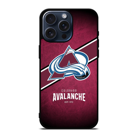 COLORADO AVALANCHE NHL LOGO 3 iPhone 15 Pro Max Case Cover
