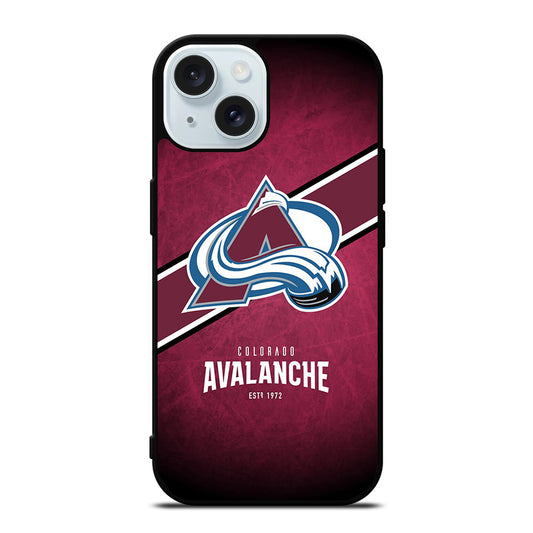 COLORADO AVALANCHE NHL LOGO 3 iPhone 15 Case Cover