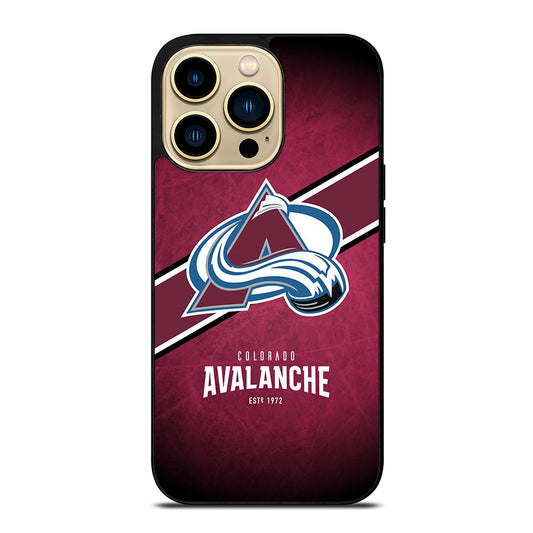 COLORADO AVALANCHE NHL LOGO 3 iPhone 14 Pro Max Case Cover