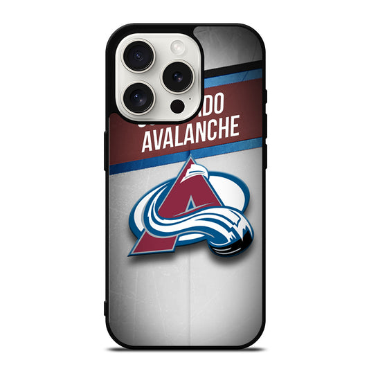 COLORADO AVALANCHE NHL LOGO iPhone 15 Pro Case Cover