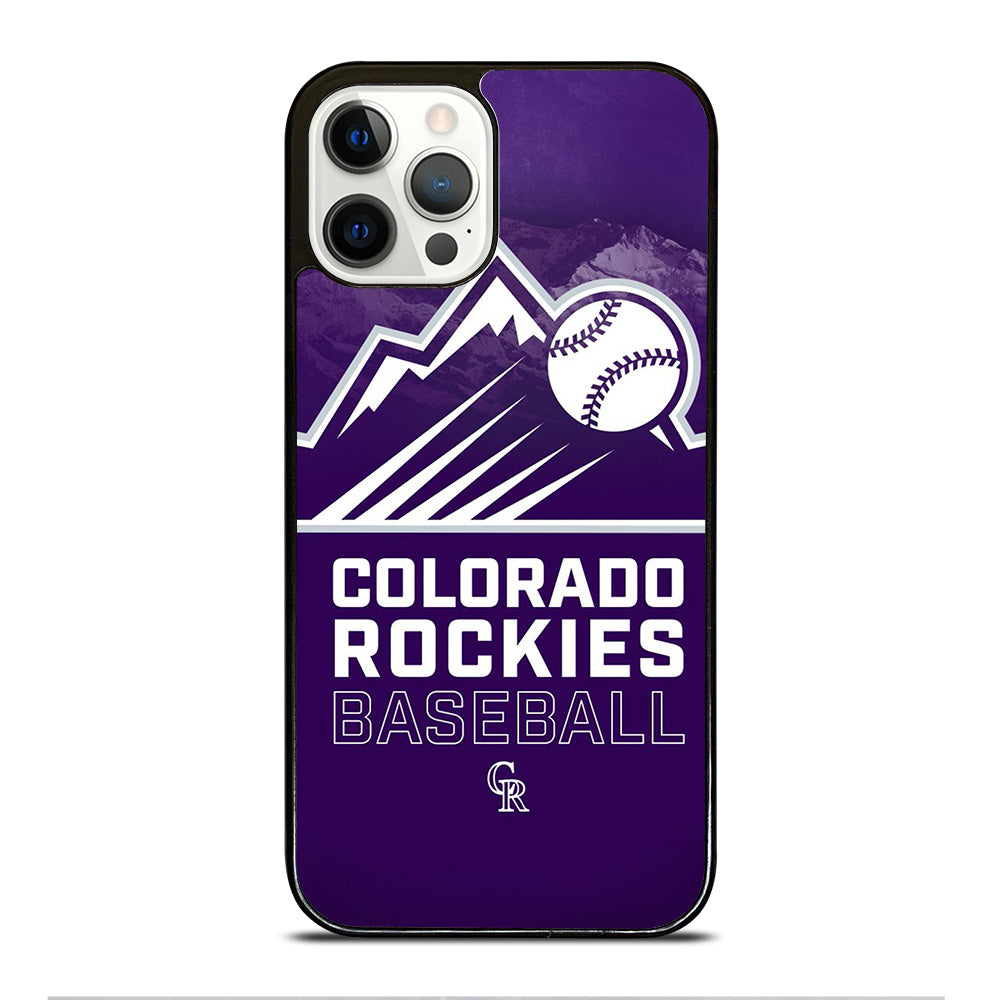 COLORADO ROCKIES BASEBALL 1 iPhone 12 Pro Case Cover