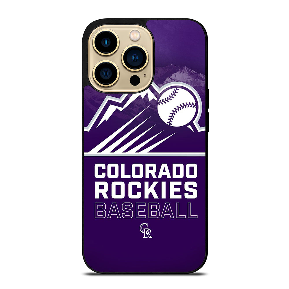 COLORADO ROCKIES BASEBALL 1 iPhone 14 Pro Max Case Cover