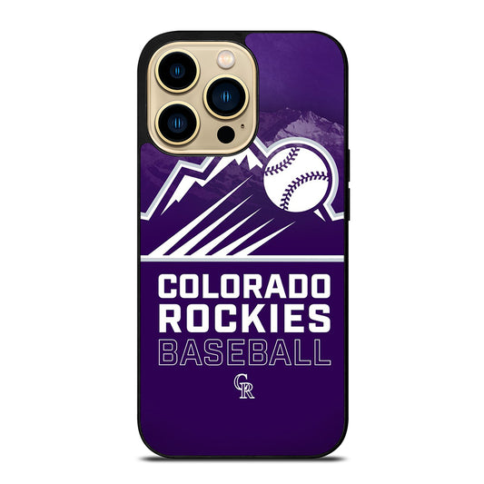 COLORADO ROCKIES BASEBALL 1 iPhone 14 Pro Max Case Cover
