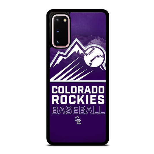 COLORADO ROCKIES BASEBALL 1 Samsung Galaxy S20 Case Cover
