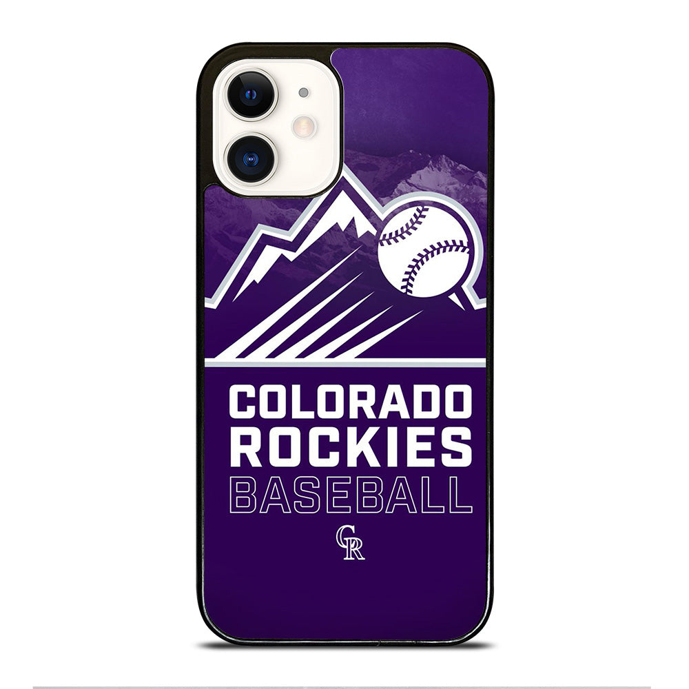 COLORADO ROCKIES BASEBALL 1 iPhone 12 Case Cover
