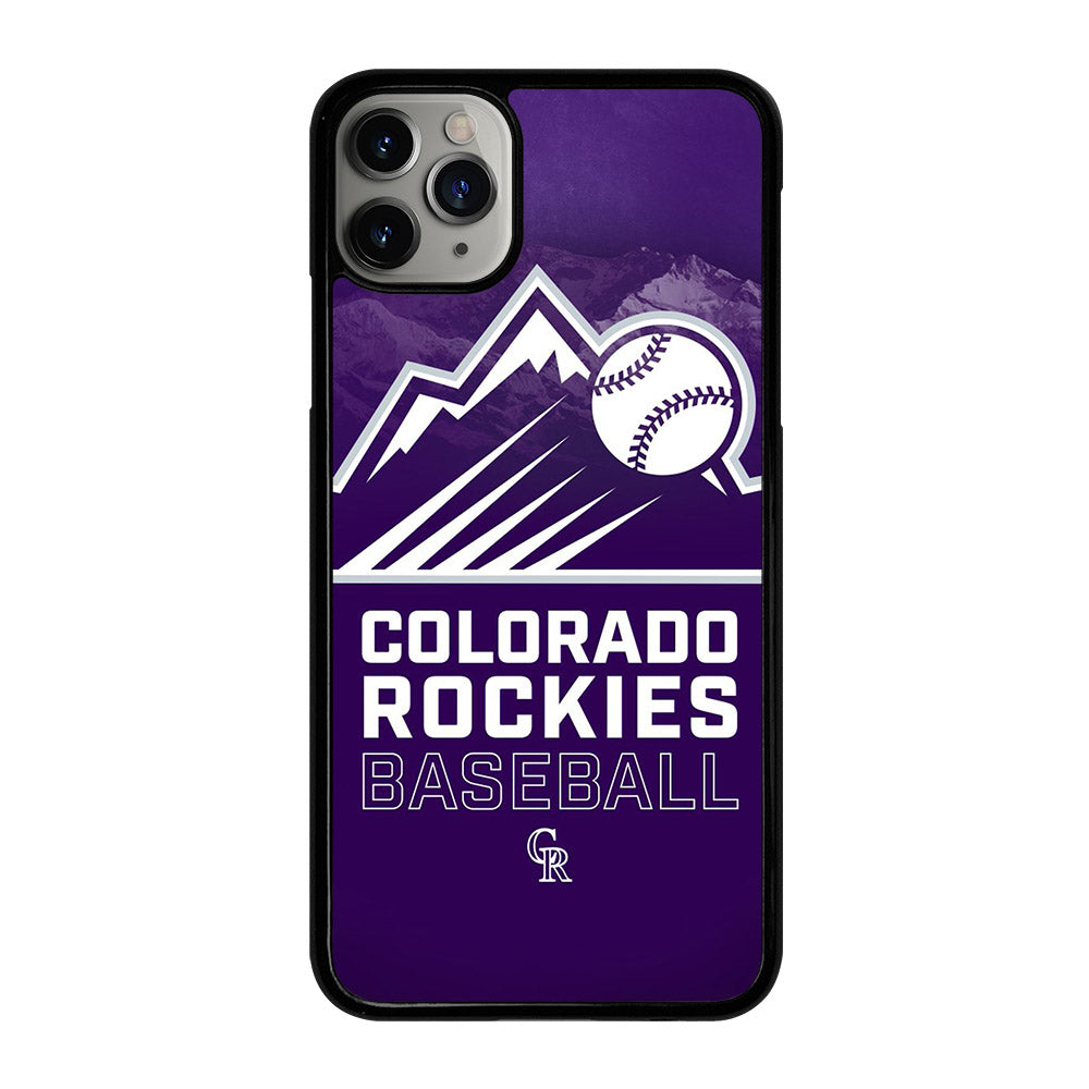 COLORADO ROCKIES BASEBALL 1 iPhone 11 Pro Max Case Cover