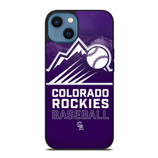 COLORADO ROCKIES BASEBALL 1 iPhone 14 Case Cover