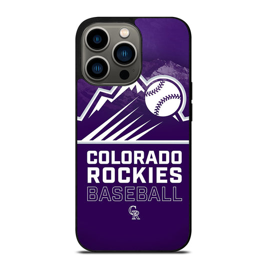 COLORADO ROCKIES BASEBALL 1 iPhone 13 Pro Case Cover