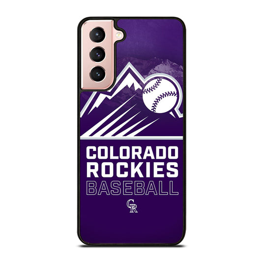 COLORADO ROCKIES BASEBALL 1 Samsung Galaxy S21 Case Cover
