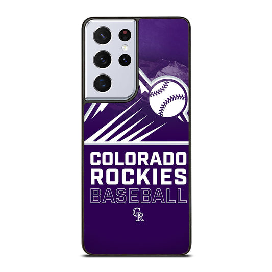 COLORADO ROCKIES BASEBALL 1 Samsung Galaxy S21 Ultra Case Cover