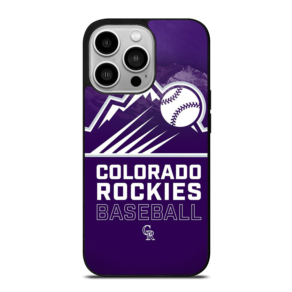 COLORADO ROCKIES BASEBALL 1 iPhone 14 Pro Case Cover