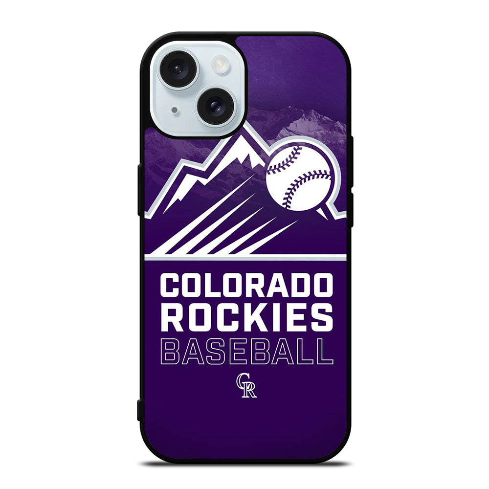 COLORADO ROCKIES BASEBALL 1 iPhone 15 Case Cover