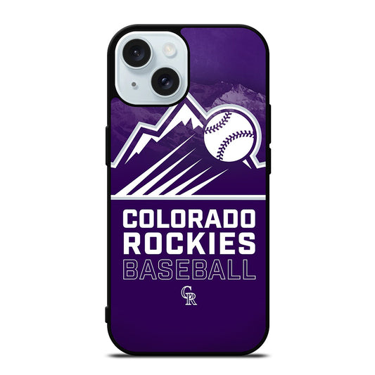 COLORADO ROCKIES BASEBALL 1 iPhone 15 Case Cover