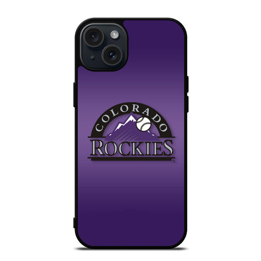 COLORADO ROCKIES BASEBALL 2 iPhone 15 Plus Case Cover
