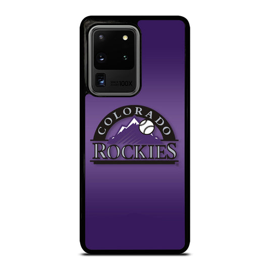 COLORADO ROCKIES BASEBALL 2 Samsung Galaxy S20 Ultra Case Cover