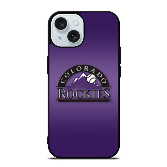 COLORADO ROCKIES BASEBALL 2 iPhone 15 Case Cover