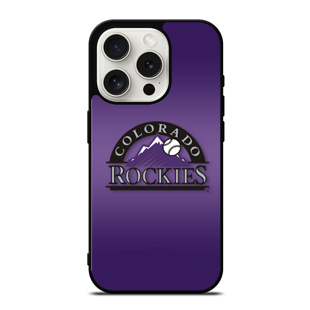 COLORADO ROCKIES BASEBALL 2 iPhone 15 Pro Case Cover