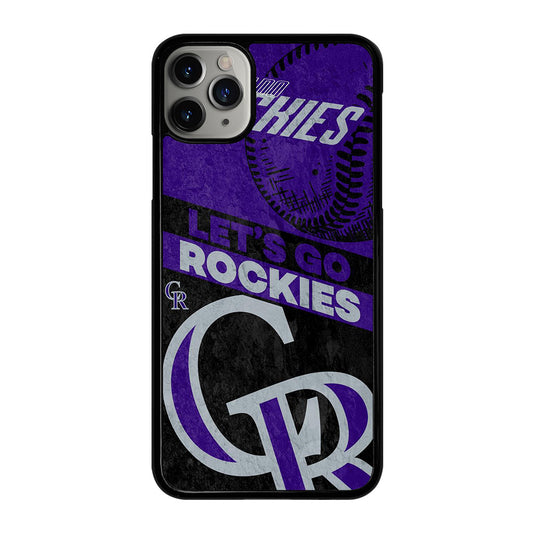 COLORADO ROCKIES BASEBALL 3 iPhone 11 Pro Max Case Cover