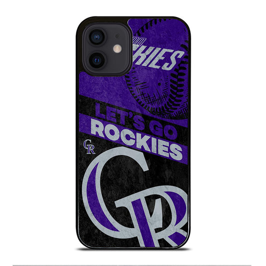 COLORADO ROCKIES BASEBALL 3 iPhone 12 Mini Case Cover