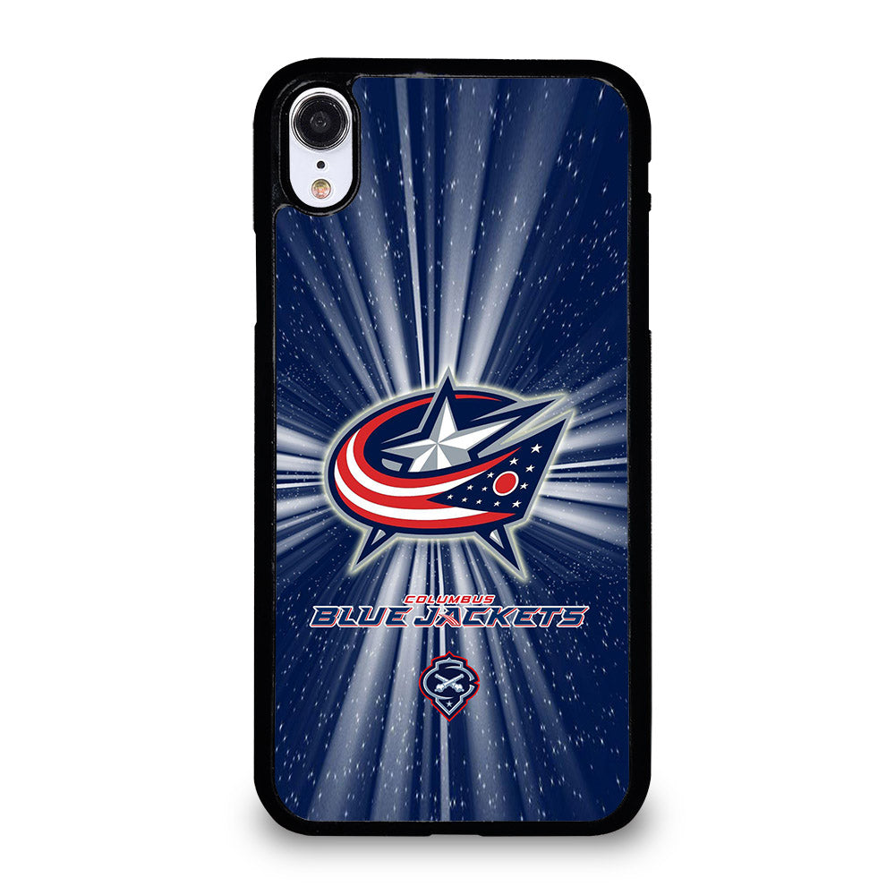 COLUMBUS BLUE JACKETS NHL LOGO 1 iPhone XR Case Cover