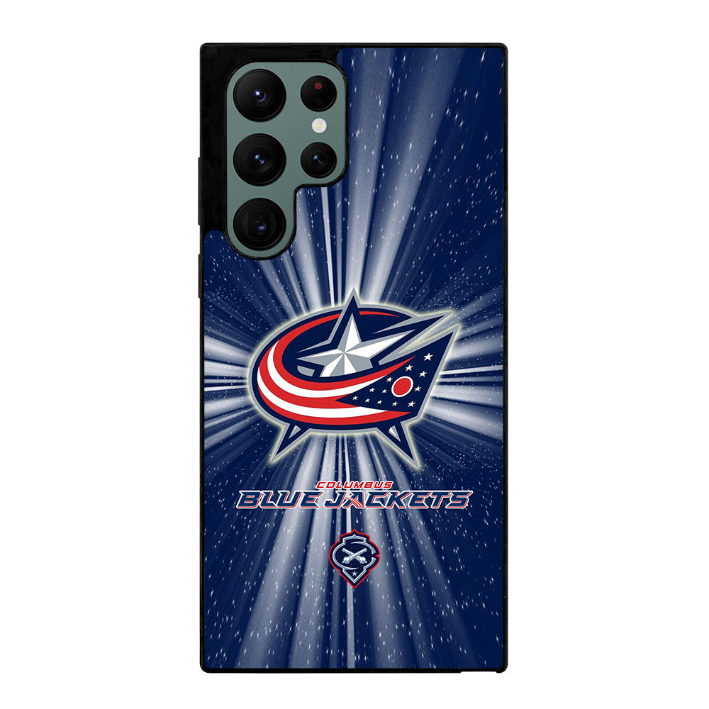 COLUMBUS BLUE JACKETS NHL LOGO 1 Samsung Galaxy S22 Ultra Case Cover