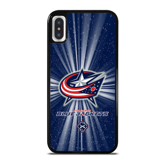 COLUMBUS BLUE JACKETS NHL LOGO 1 iPhone X / XS Case Cover