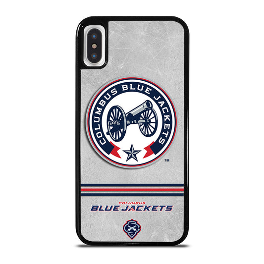 COLUMBUS BLUE JACKETS NHL LOGO 2 iPhone X / XS Case Cover