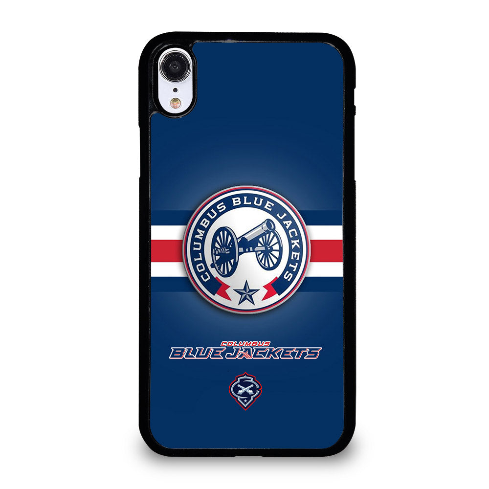 COLUMBUS BLUE JACKETS NHL LOGO 3 iPhone XR Case Cover