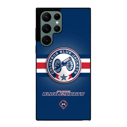 COLUMBUS BLUE JACKETS NHL LOGO 3 Samsung Galaxy S22 Ultra Case Cover