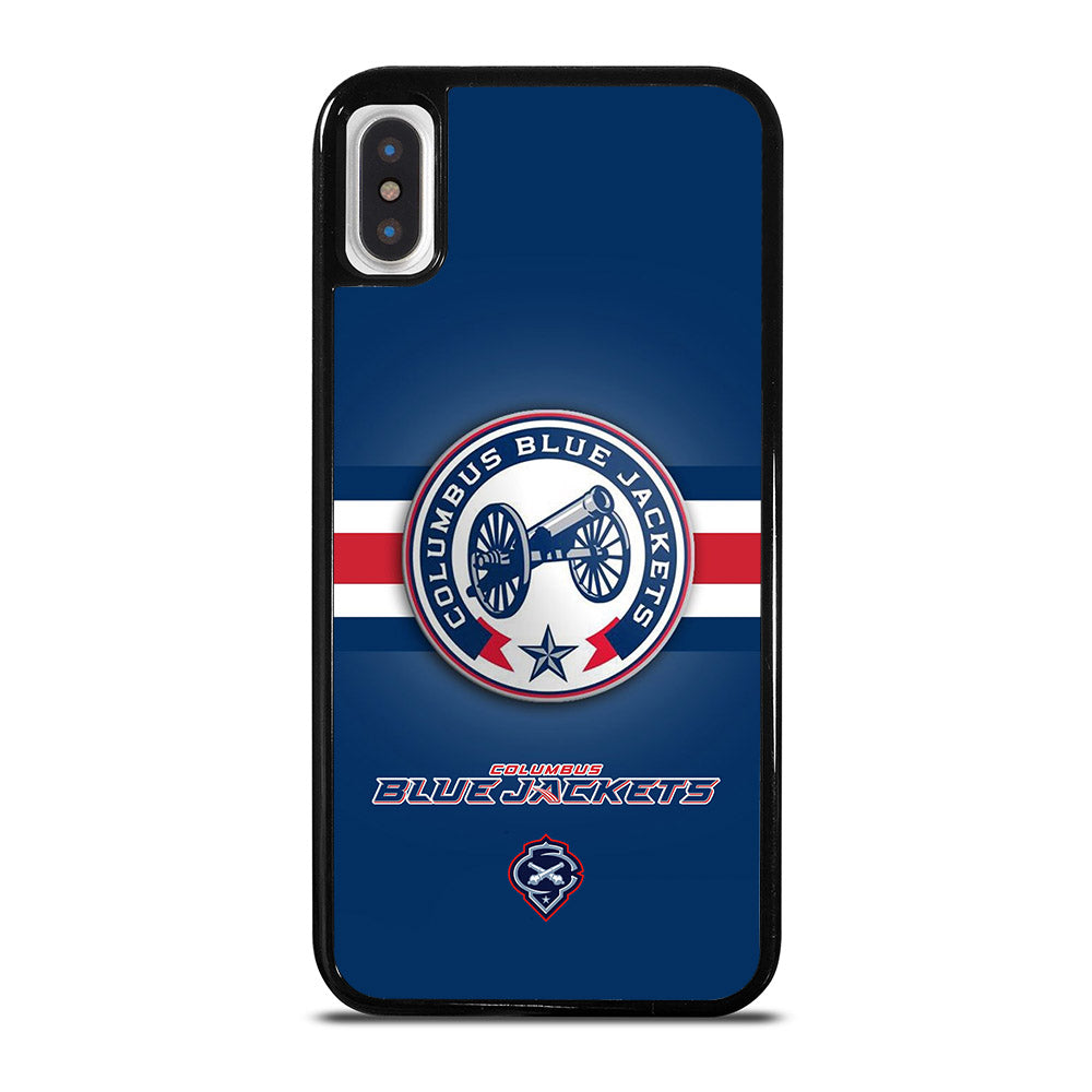 COLUMBUS BLUE JACKETS NHL LOGO 3 iPhone X / XS Case Cover