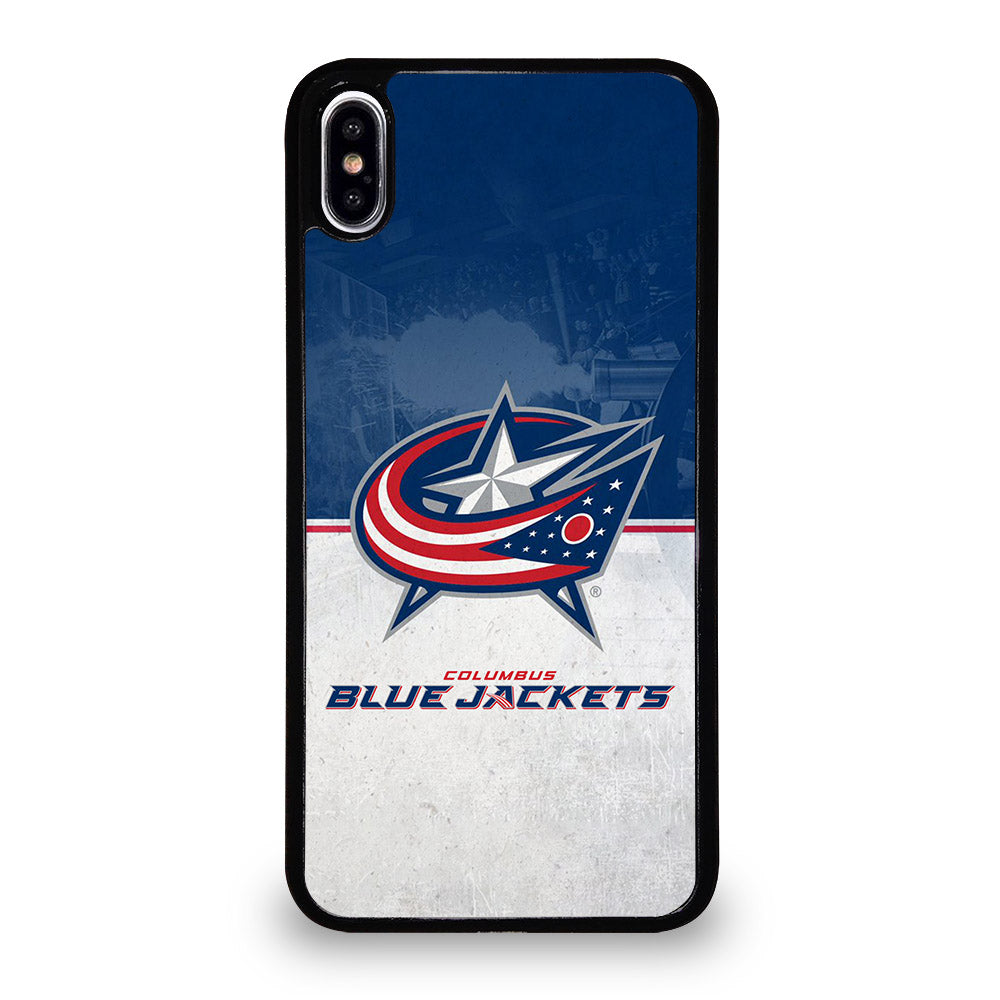 COLUMBUS BLUE JACKETS NHL TEAM 1 iPhone XS Max Case Cover