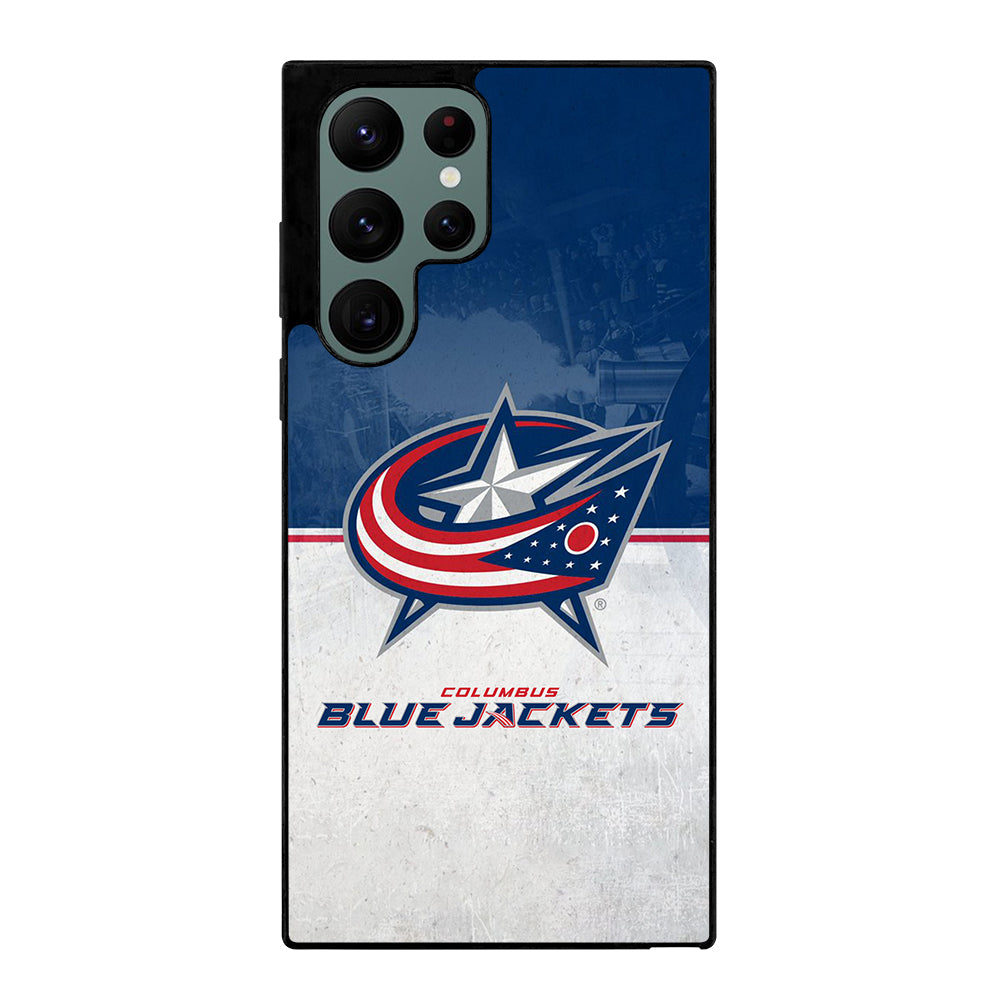 COLUMBUS BLUE JACKETS NHL TEAM 1 Samsung Galaxy S22 Ultra Case Cover