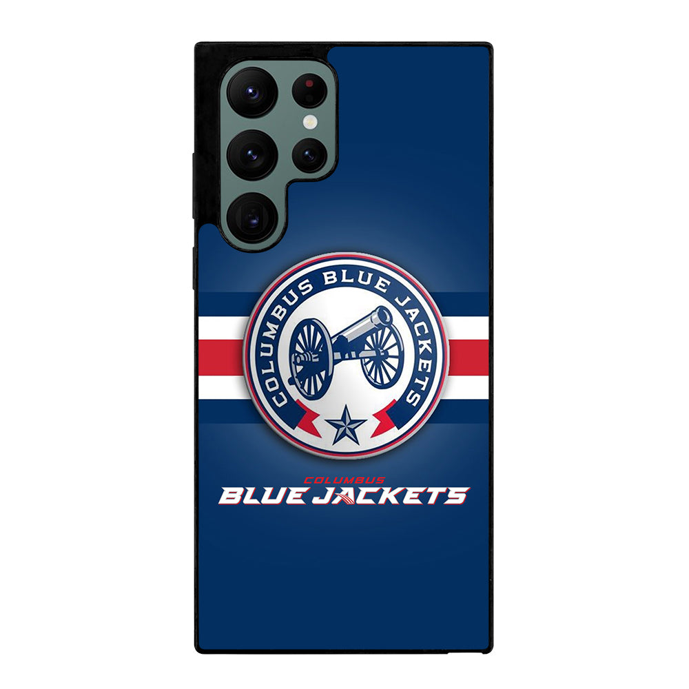 COLUMBUS BLUE JACKETS NHL TEAM 2 Samsung Galaxy S22 Ultra Case Cover