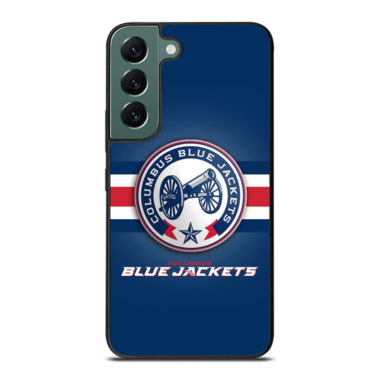 COLUMBUS BLUE JACKETS NHL TEAM 2 Samsung Galaxy S22 Case Cover