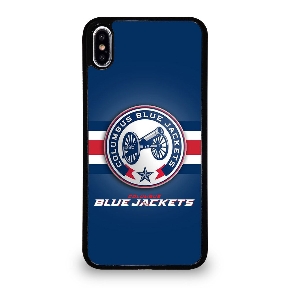 COLUMBUS BLUE JACKETS NHL TEAM 2 iPhone XS Max Case Cover